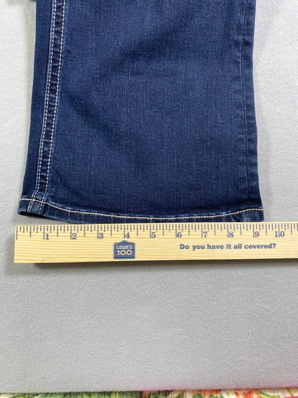 Grace in LA Easy Fit Bootcut Jeans Embroidered Horseshoe Womens Size 33 - Picture 16 of 16